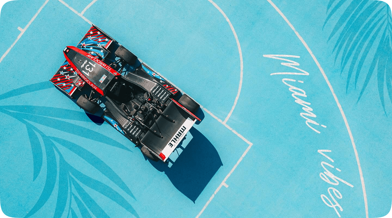 Our RT11B car made its debut two years ago on the track in Michigan